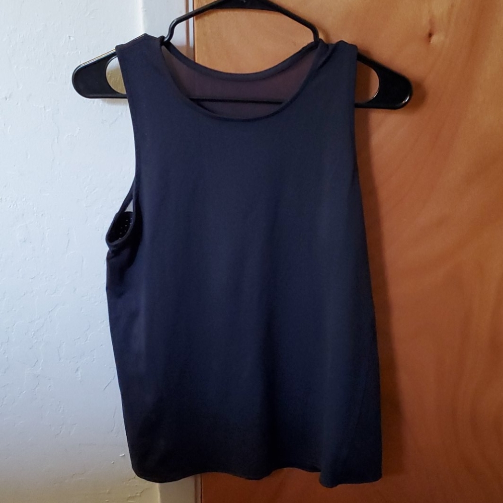 Oiselle Hawkeye Tank Black Size 6